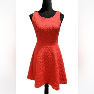 The Limited Coral Shade Sleeveless Midi Dress Size XS